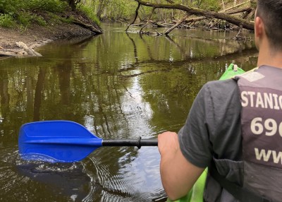 Rekolekcje kajakowe dla młodzieży męskiej w Międzyrzeczu
